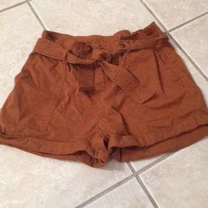Burnt Orange Jungle Shorts